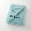 Colecția de textile pentru baie Colombine®, 420g/m2 cu broderie MADAME*