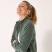 Fleecová bunda na zips