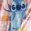 Dětská osuška Stitch®, froté a velur 320g/m1
