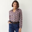 Košilová halenka s boho vzorem