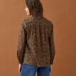 Košilová halenka s leopardím vzorem
