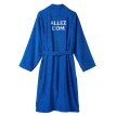 Unisex froté župan OM® s kimono límcem
