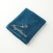 Koupelový textil s výšivkou astrologického znamení, bavlna 420g/m2