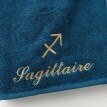 Koupelový textil s výšivkou astrologického znamení, bavlna 420g/m2