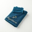 Koupelový textil s výšivkou astrologického znamení, bavlna 420g/m2