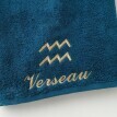 Koupelový textil s výšivkou astrologického znamení, bavlna 420g/m2