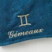 Koupelový textil s výšivkou astrologického znamení, bavlna 420g/m2