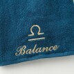 Koupelový textil s výšivkou astrologického znamení, bavlna 420g/m2
