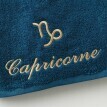 Koupelový textil s výšivkou astrologického znamení, bavlna 420g/m2