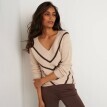 Sweter w paski
