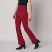 Legginsy Bootcut z elastycznym pasem