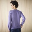 Sweter z ażurowym wzorem