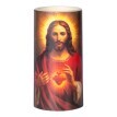 LED vosková sviečka Ježiš