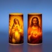 LED vosková sviečka Ježiš
