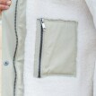 Parka s kapucňou a sherpa podšívkou