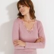 Tricou cald cu mânecă lungă, din amestec de lână