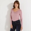 Tricou cald cu mânecă lungă, din amestec de lână