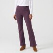 Colanți tip bootcut cu talie elastică