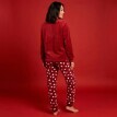 Pijamale din fleece cu motiv de Crăciun
