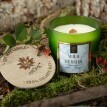 ARÔME Svíčka s dřevěným knotem a víčkem, Wild Berries, 400 g
