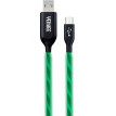 Cablu sincronizare/incarcare MICRO USB iluminat