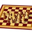 Šachy - dřevěné figurky