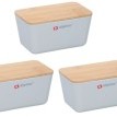 Set de cutii cu capac Alpina 3 buc