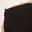 Korzárské kalhoty z úpletu Milano, jednobarevné