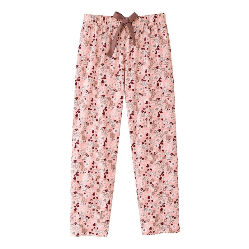     3/4 pyžamové kalhoty s potiskem květin