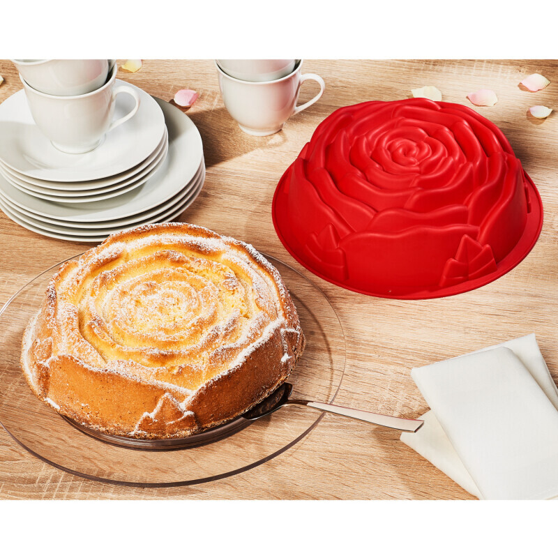 Szilikon sütőforma 'Rózsa'