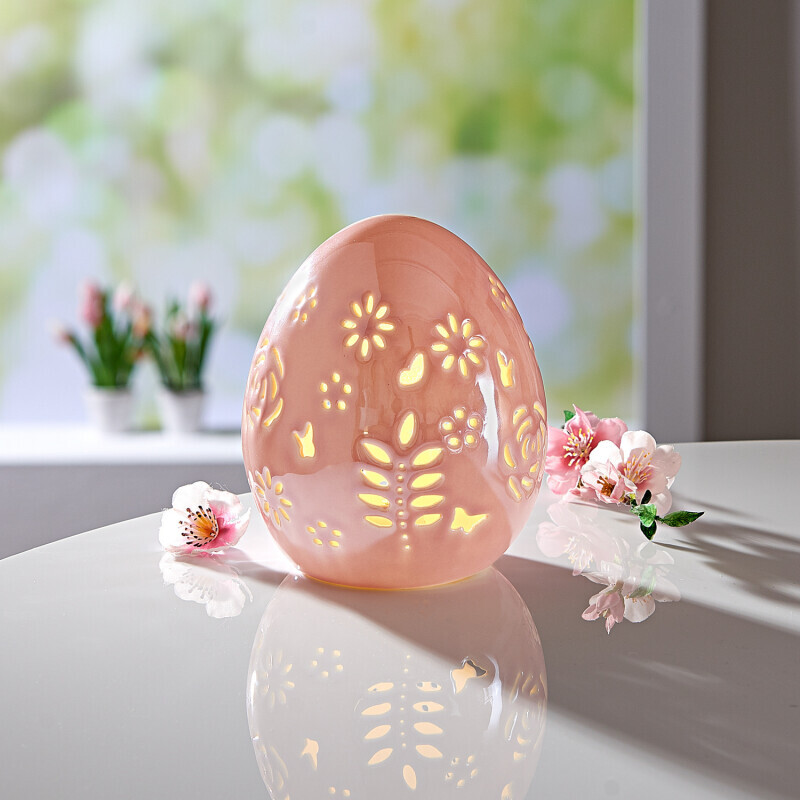 Porcelanowe jajko LED