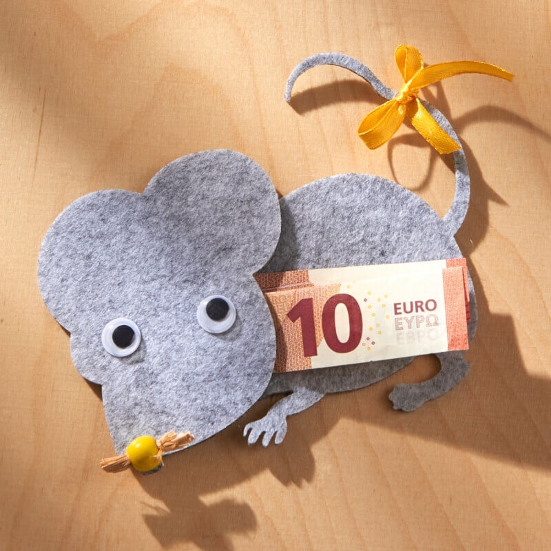 Myška na peníze