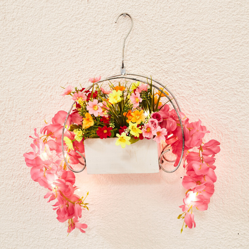 Kvetinová LED dekorácia