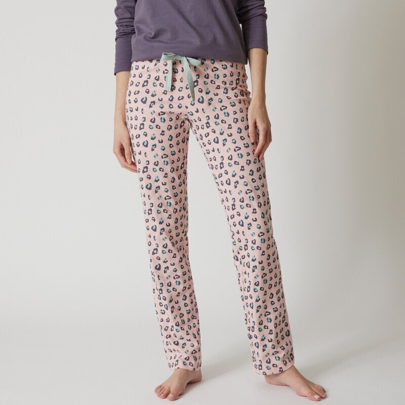     Pyžamové nohavice s potlačou 