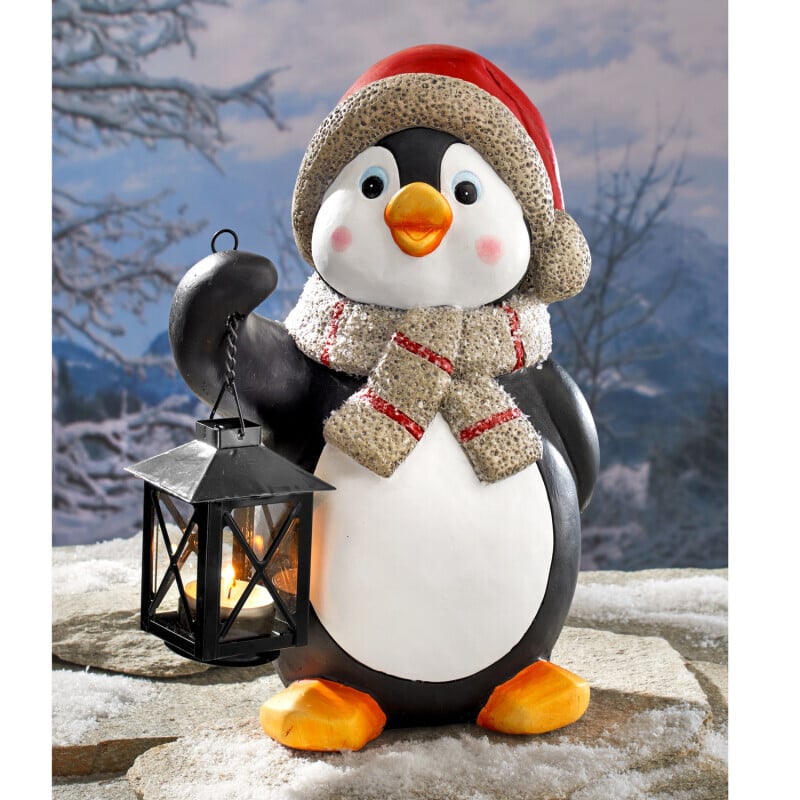 Świecznik Pingwin