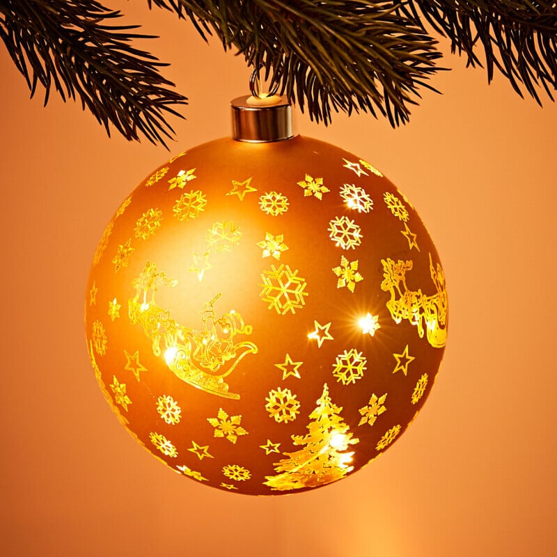 LED vánoční koule