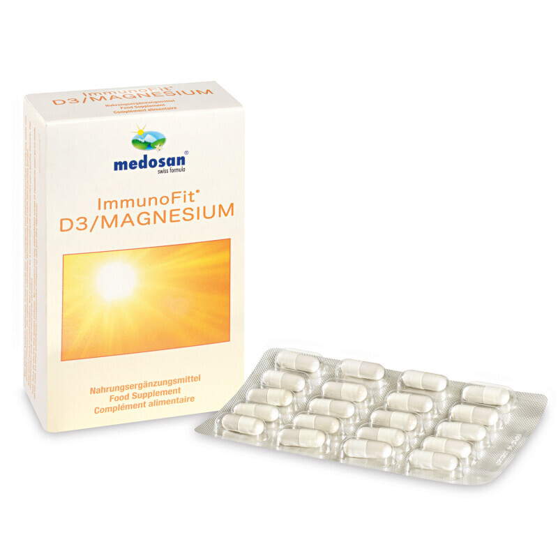 60 capsule ImmunoFit "D3/Magneziu"