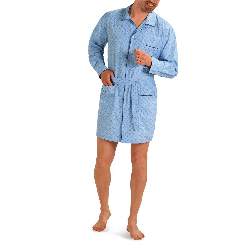 Jachetă de pijama cu imprimeu