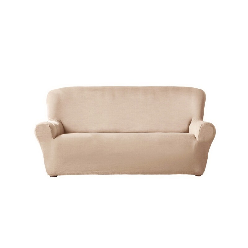 Rugalmas egyszínű huzat fotelhez és kanapéhoz