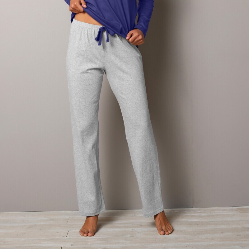 Długie spodnie od piżamy Estrella w jednolitym kolorze