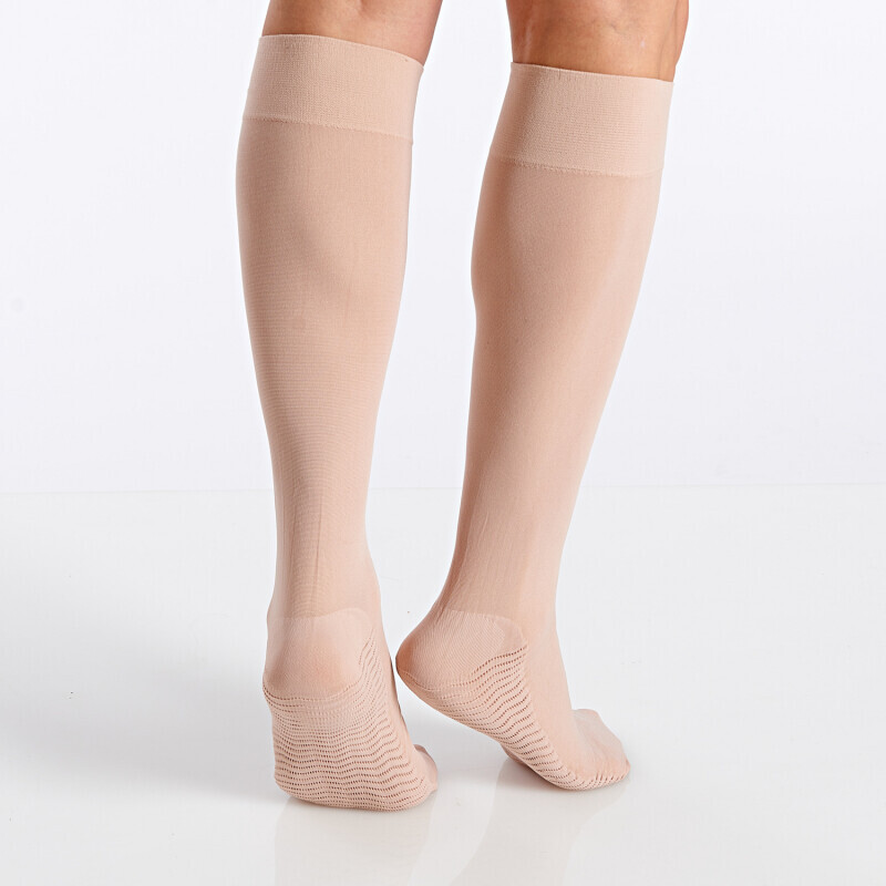 Șosete de sprijin pentru genunchi cu talpă de masaj