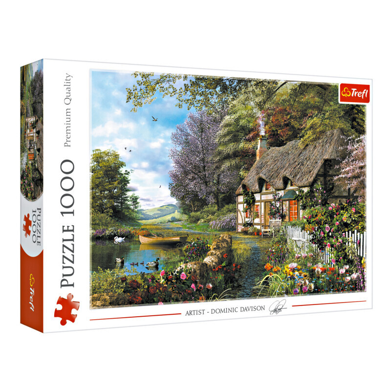 Puzzle 1000 de piese - Colț confortabil