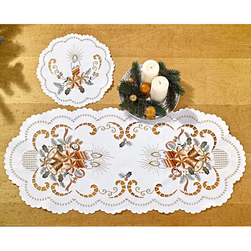 Table runner pentru Crăciun