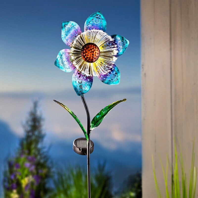 Solar Garden Plug Magic Flower