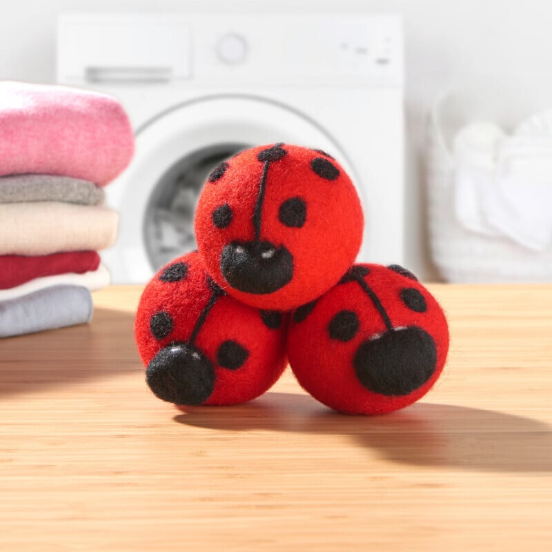 3 golyó a szárítóhoz Ladybug