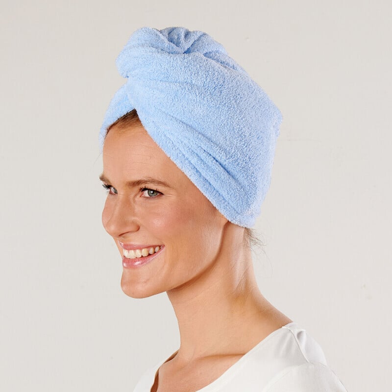 Turban de uscare și 1 pereche de mănuși