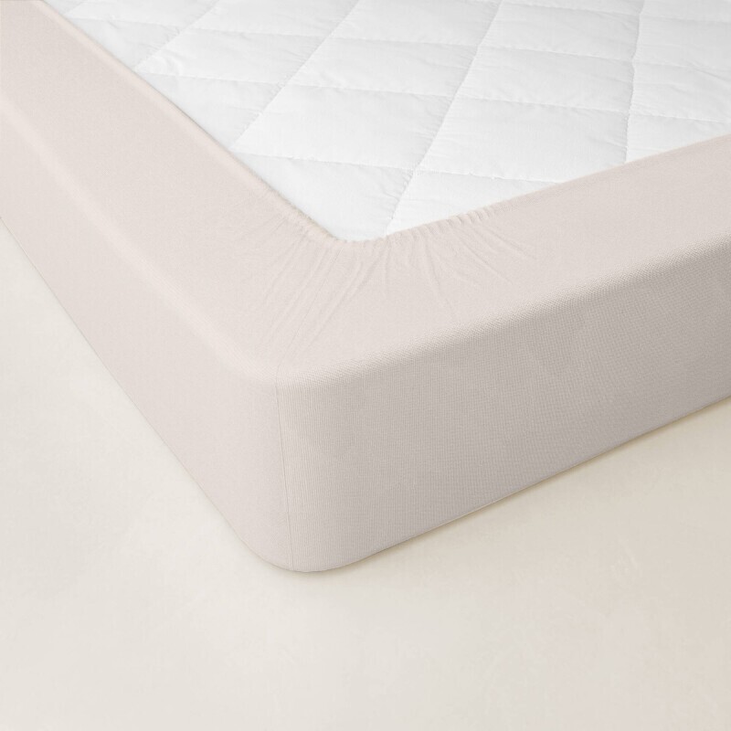 Cearșaf extensibil percale de culoare solidă, adâncimea colțurilor 40 cm