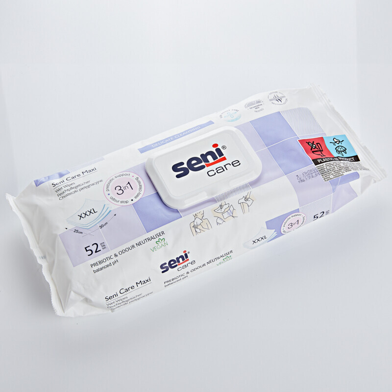 52 vlhčených ubrousků SeniCare