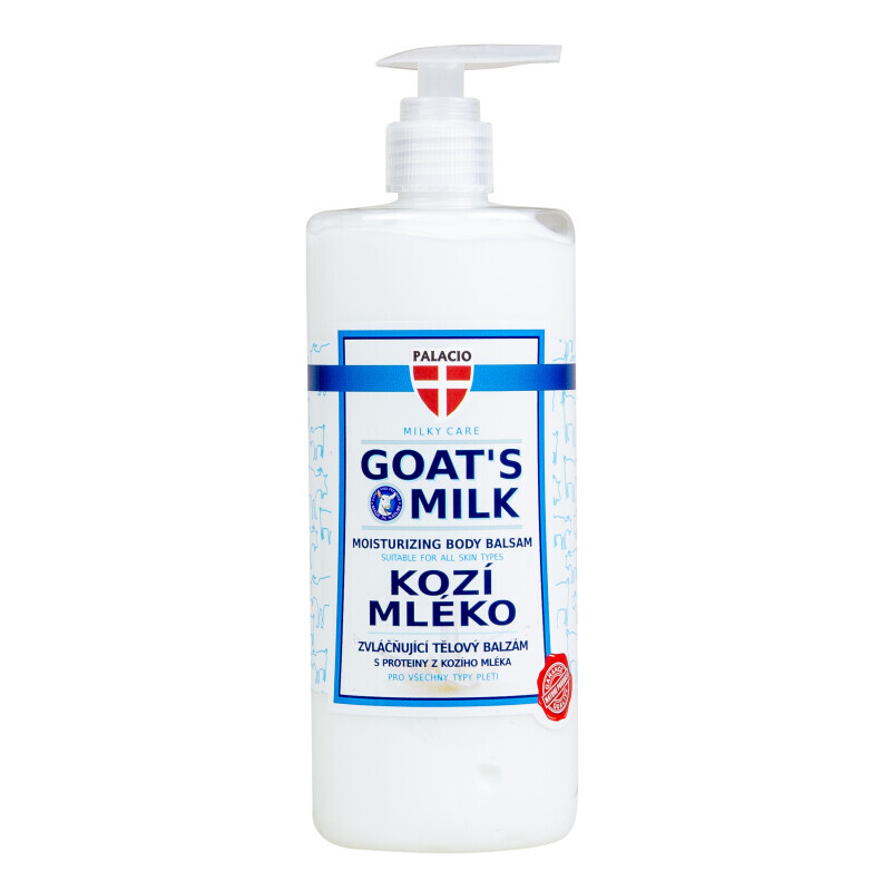 Kozie mlieko telový balzam s pumpičkou 500 ml