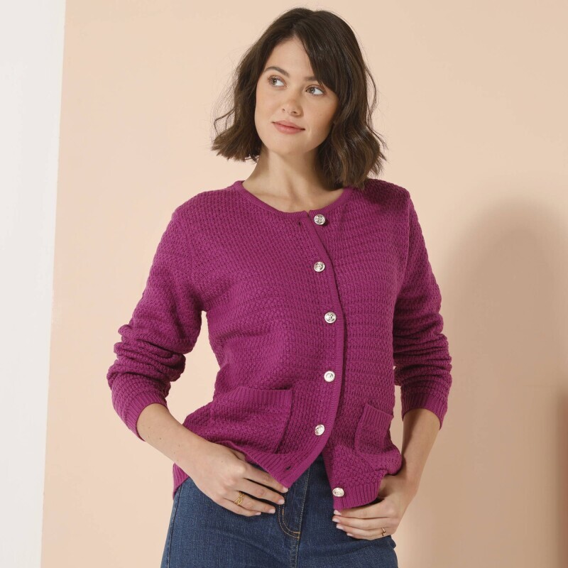 Pulover tricotat elastic cu model